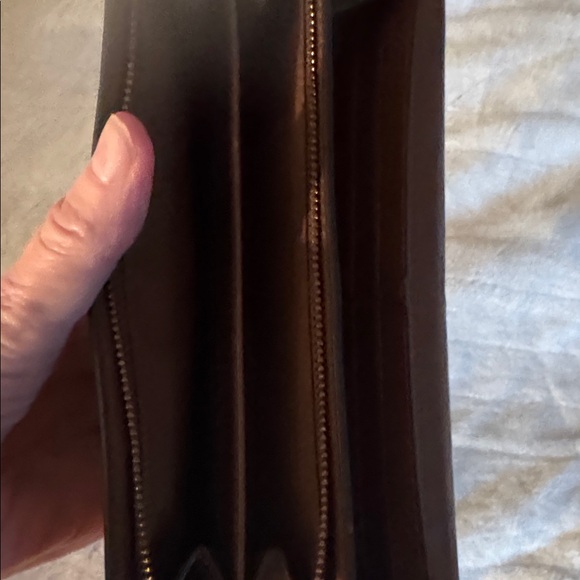 Coach Dark Brown Signature Wallet - Picture 5 of 8